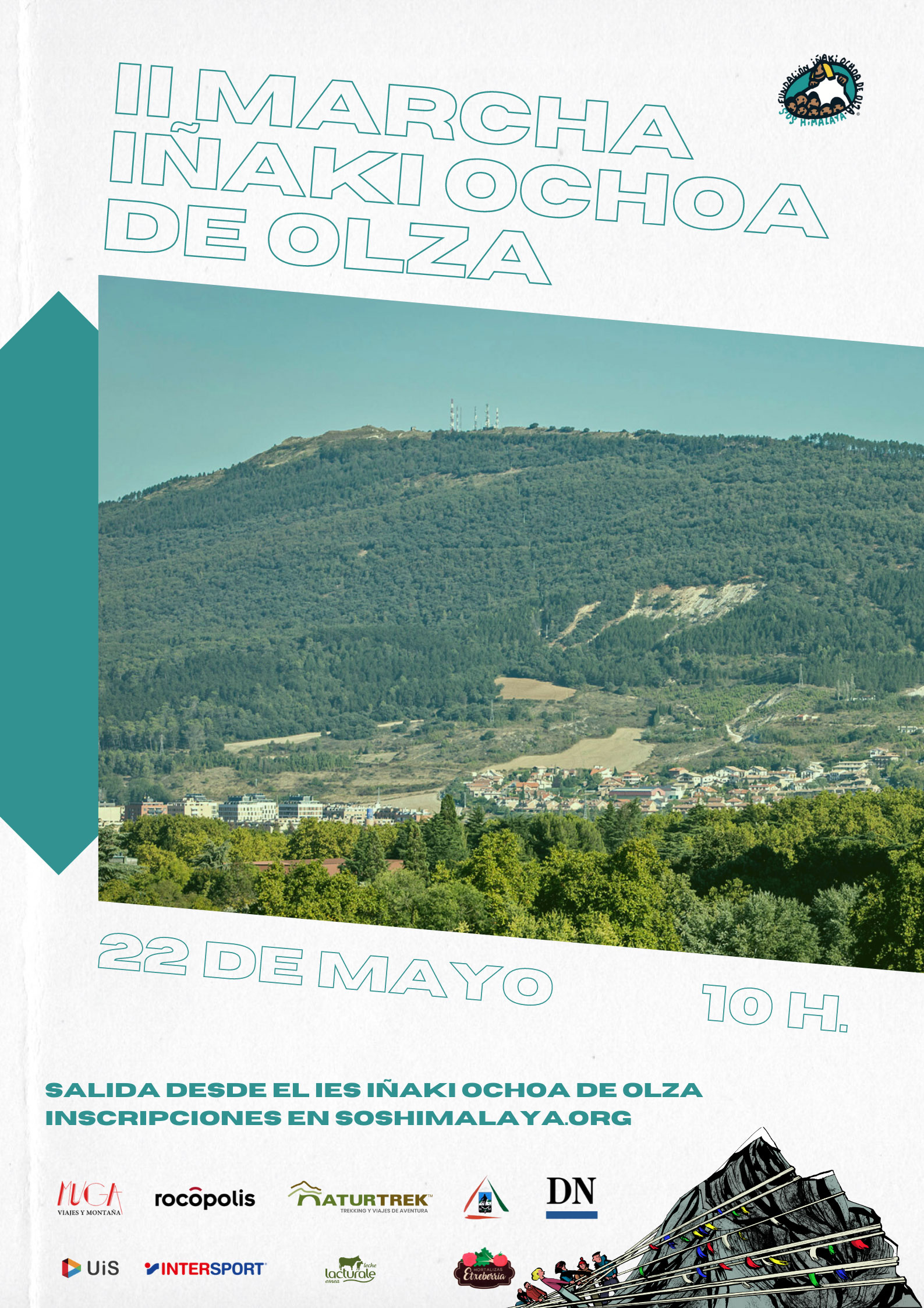 Cartel II Marcha Iñaki Ochoa de Olza