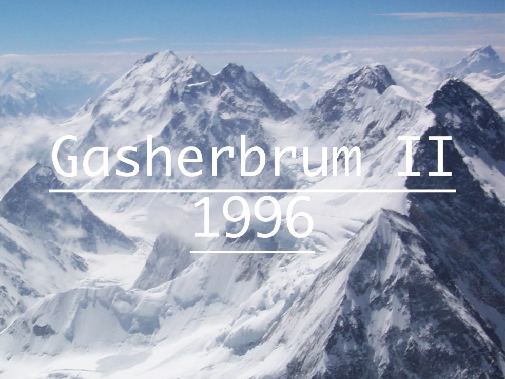 Gasherbrum II Iñaki Ochoa de Olza